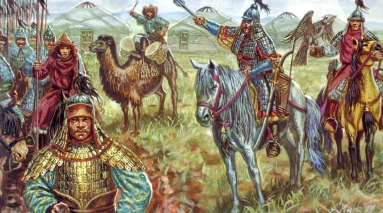 Mongols The Armies Organization Armor And Tactics