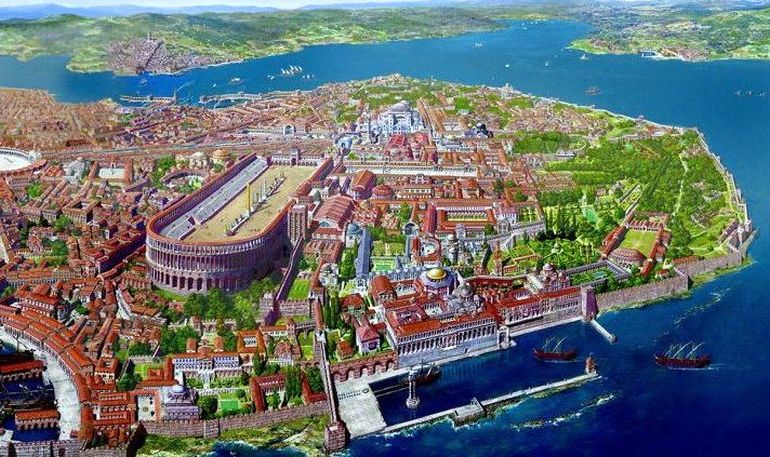 Reconstruction of Constantinople: From 4th to 13th Century AD